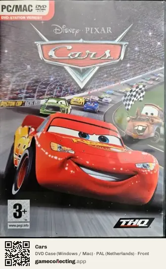 Cars Computer, Netherlands box front