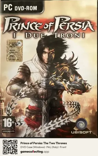 Prince of Persia: The Two Thrones Computer, Italy box front