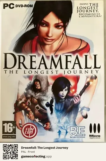 Dreamfall: The Longest Journey Computer, PAL box front