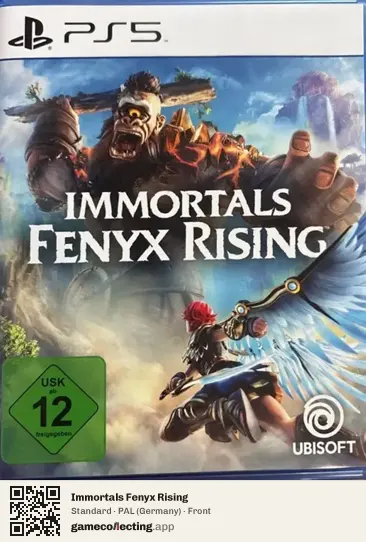 Immortals Fenyx Rising PlayStation 5, Germany box front