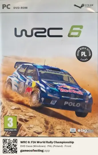 WRC 6: FIA World Rally Championship Computer, Poland box front