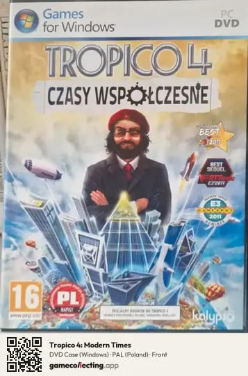 Tropico 4: Modern Times Computer, Poland box front