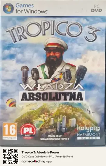 Tropico 3: Absolute Power Computer, Poland box front