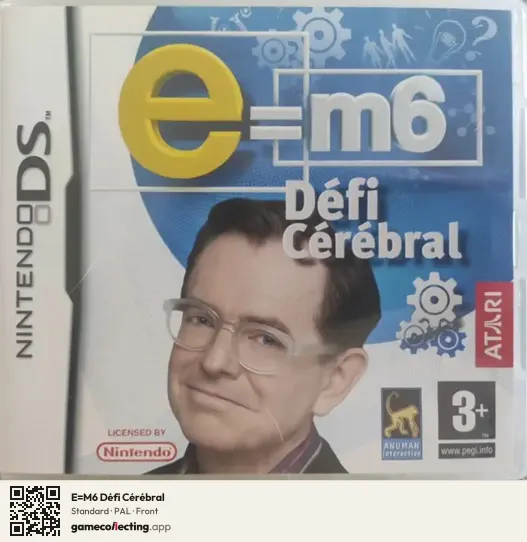 E=M6 Défi Cérébral Nintendo DS, PAL box front