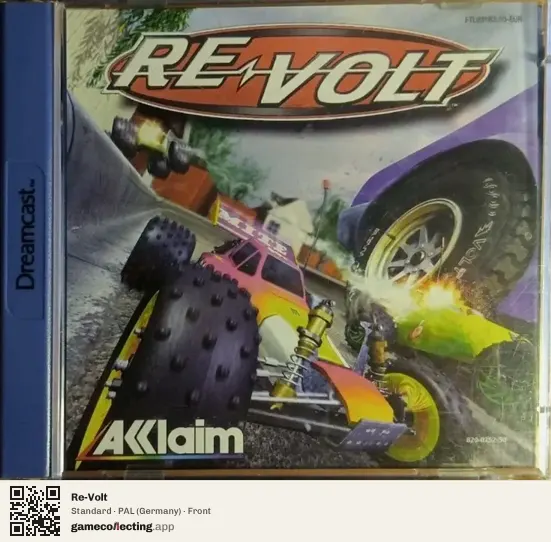 Re-Volt Sega Dreamcast, Germany box front