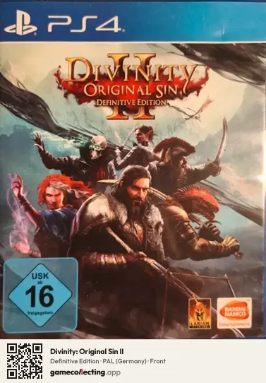 Divinity: Original Sin II PlayStation 4, Germany box front