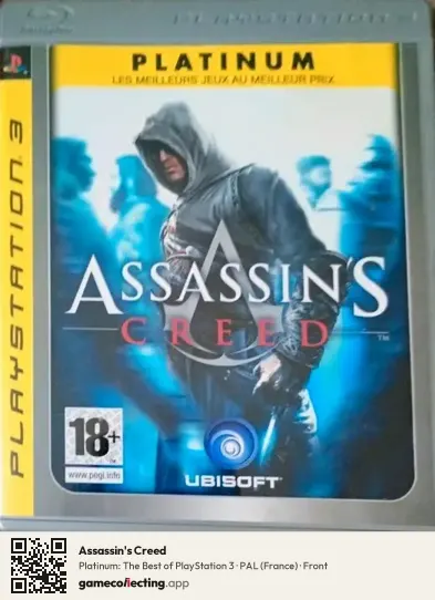 Assassin's Creed PlayStation 3, France box front
