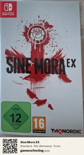 Sine Mora EX Nintendo Switch, Germany box front