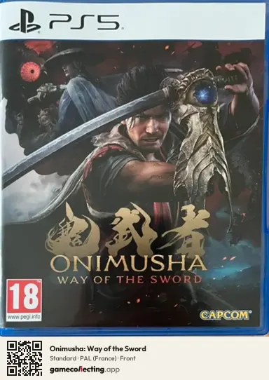 Onimusha: Way of the Sword PlayStation 5, France box front