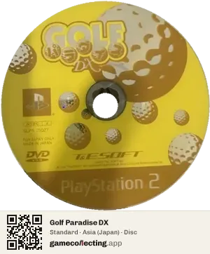 Golf Paradise DX PlayStation 2, Asia disc