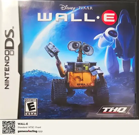 WALL-E Nintendo DS, NTSC box front
