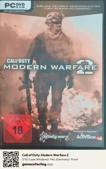Call of Duty: Modern Warfare 2 Computer, Germany box front