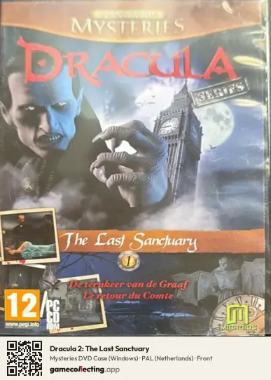 Dracula 2: The Last Sanctuary Computer, Netherlands box front