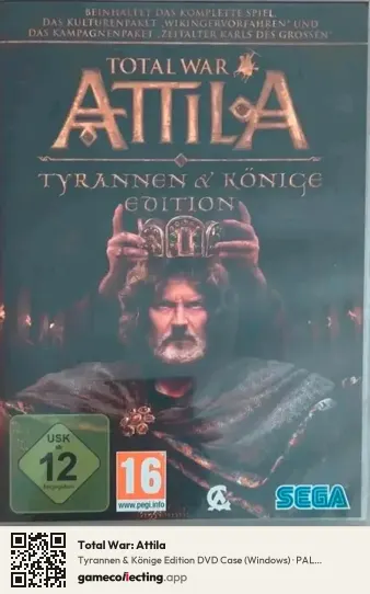 Total War: Attila Computer, Germany box front