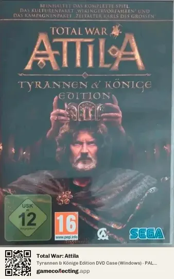 Total War: Attila Computer, Germany box front
