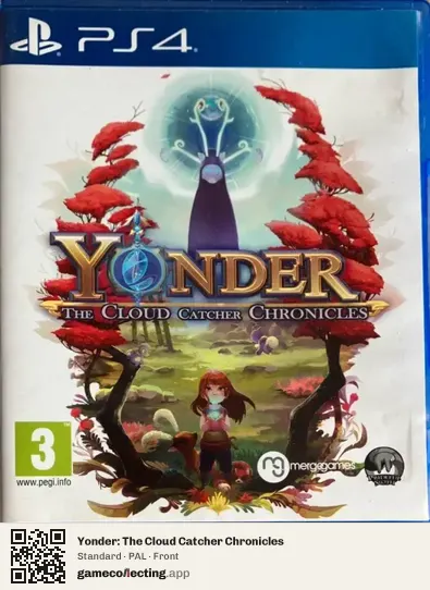 Yonder: The Cloud Catcher Chronicles PlayStation 4, PAL box front