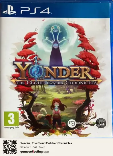 Yonder: The Cloud Catcher Chronicles PlayStation 4, PAL box front