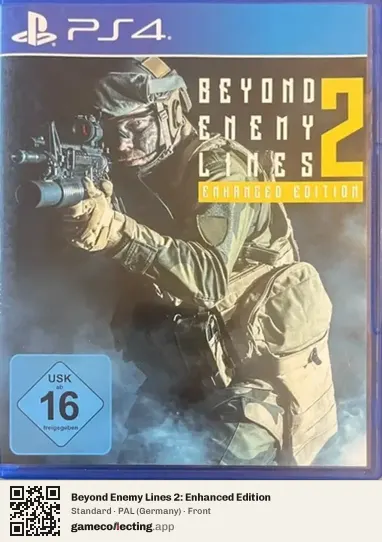 Beyond Enemy Lines 2: Enhanced Edition PlayStation 4, Germany box front