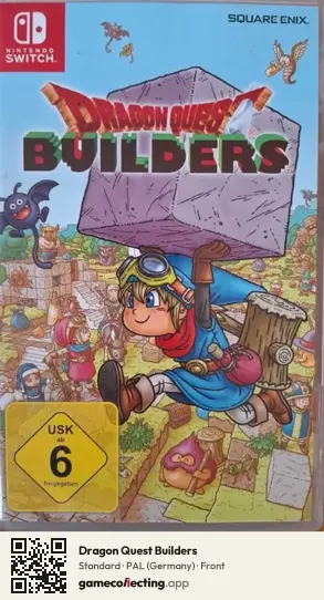 Dragon Quest Builders Nintendo Switch, Germany box front