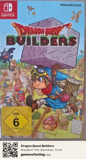 Dragon Quest Builders Nintendo Switch, Germany box front