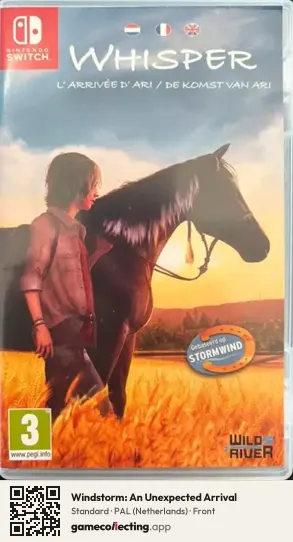 Windstorm: An Unexpected Arrival Nintendo Switch, Netherlands box front