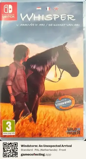 Windstorm: An Unexpected Arrival Nintendo Switch, Netherlands box front