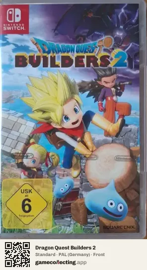 Dragon Quest Builders 2 Nintendo Switch, Germany box front