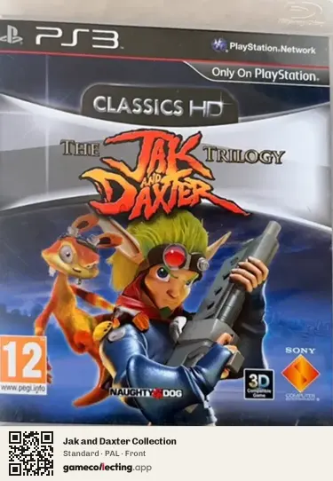 Jak and Daxter Collection PlayStation 3, PAL box front
