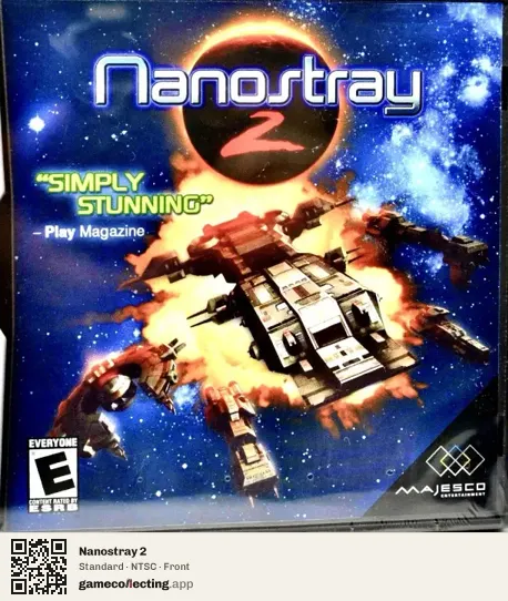 Nanostray 2 Nintendo DS, NTSC box front