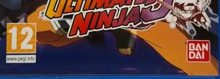 Naruto Shippuden: Ultimate Ninja 5, the PEGI square on its front