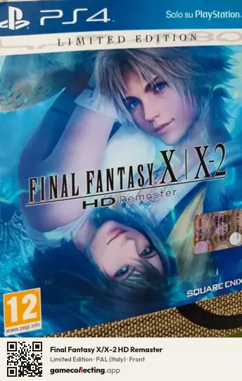 Final Fantasy X/X-2 HD Remaster PlayStation 4, Italy box front