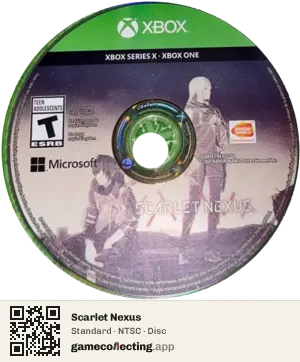 Scarlet Nexus Xbox Series X, NTSC disc