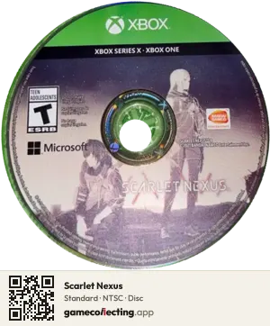 Scarlet Nexus Xbox Series X, NTSC disc