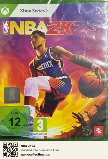 NBA 2K23 Xbox Series X, Germany box front