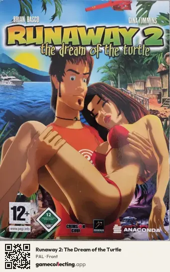 Runaway 2: The Dream of the Turtle Computer, PAL box front