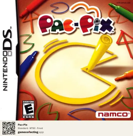 Pac-Pix Nintendo DS, NTSC box front