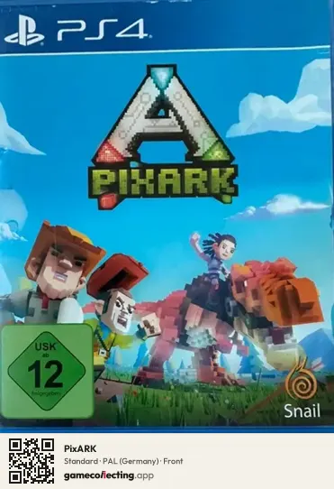 PixARK PlayStation 4, Germany box front