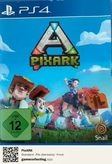 PixARK PlayStation 4, Germany box front