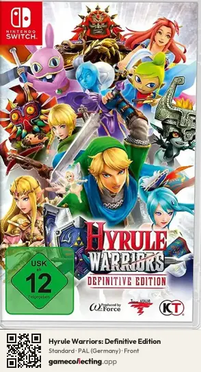 Hyrule Warriors: Definitive Edition Nintendo Switch, Germany box front
