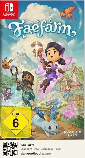 Fae Farm Nintendo Switch, Germany box front