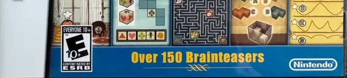 Professor Layton and the Diabolical Box, the ESRB box on its front