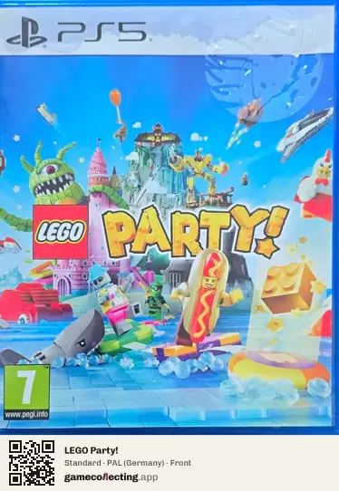 LEGO Party! PlayStation 5, Germany box front
