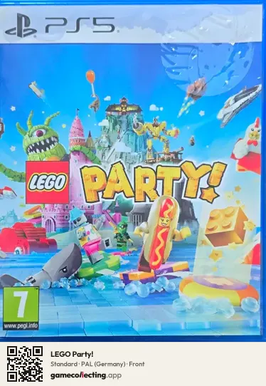 LEGO Party! PlayStation 5, Germany box front
