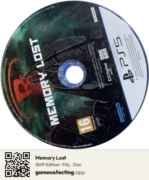 Memory Lost PlayStation 5, PAL disc