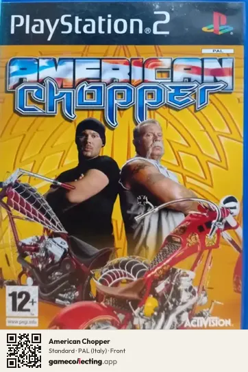 American Chopper PlayStation 2, Italy box front
