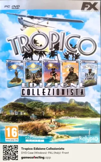 Tropico: Edizione Collezionista Computer, Italy box front