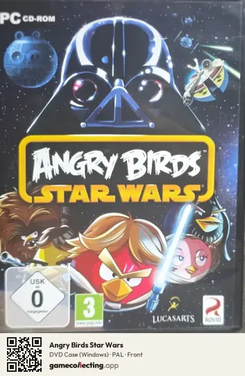 Angry Birds Star Wars Computer, PAL box front