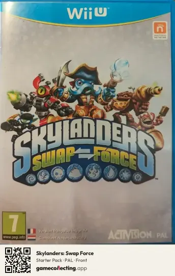 Skylanders: Swap Force Nintendo Wii U, PAL box front