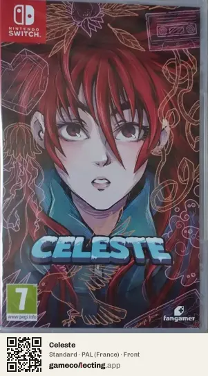 Celeste Nintendo Switch, France box front