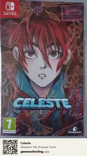 Celeste Nintendo Switch, France box front